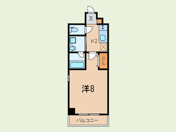 コートベルフラワーの物件間取画像